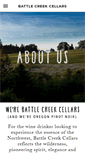 Mobile Screenshot of battlecreekwinery.com